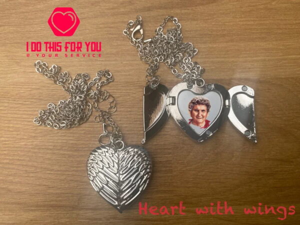 Heart with wings